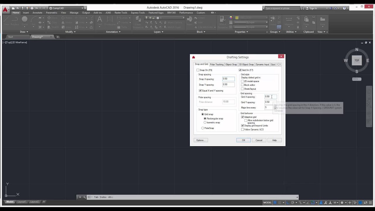 snap mid point for autocad mac